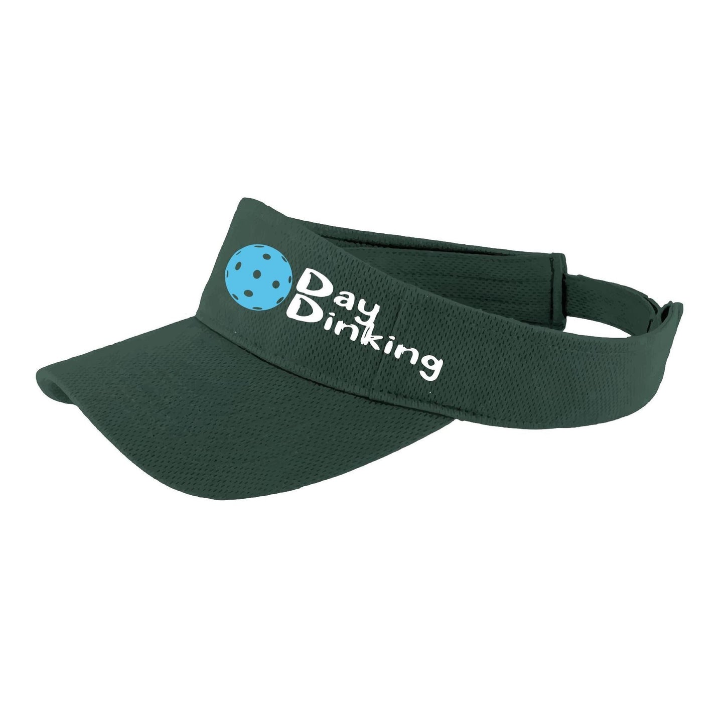 Day Dinking (10 Custom Pickleball Colors) | Pickleball Visors | Moisture Wicking 100% Polyester