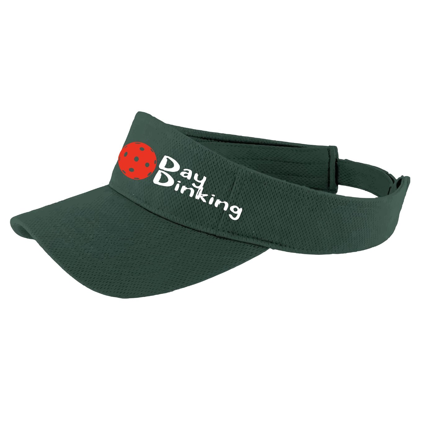 Day Dinking (10 Custom Pickleball Colors) | Pickleball Visors | Moisture Wicking 100% Polyester
