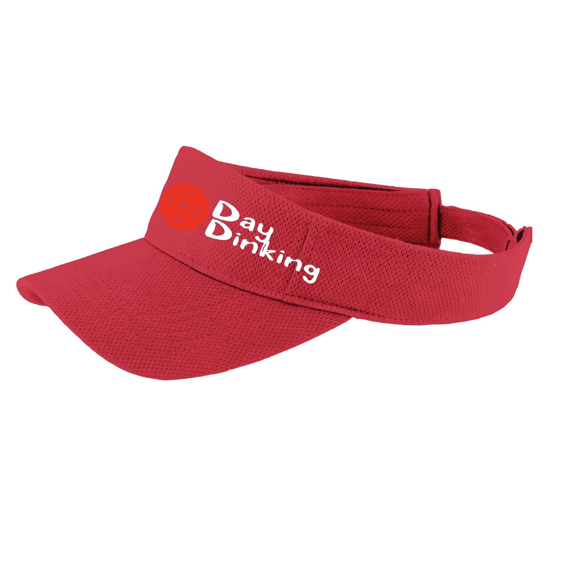 Day Dinking (10 Custom Pickleball Colors) | Pickleball Visors | Moisture Wicking 100% Polyester