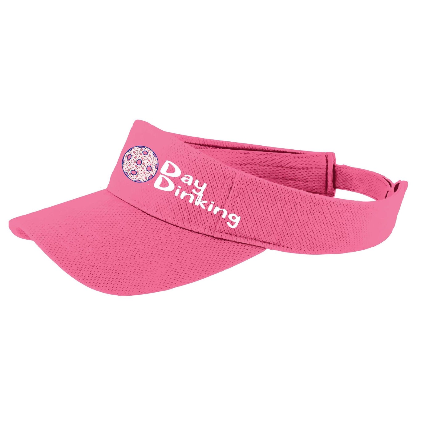 Day Dinking (10 Custom Pickleball Colors) | Pickleball Visors | Moisture Wicking 100% Polyester