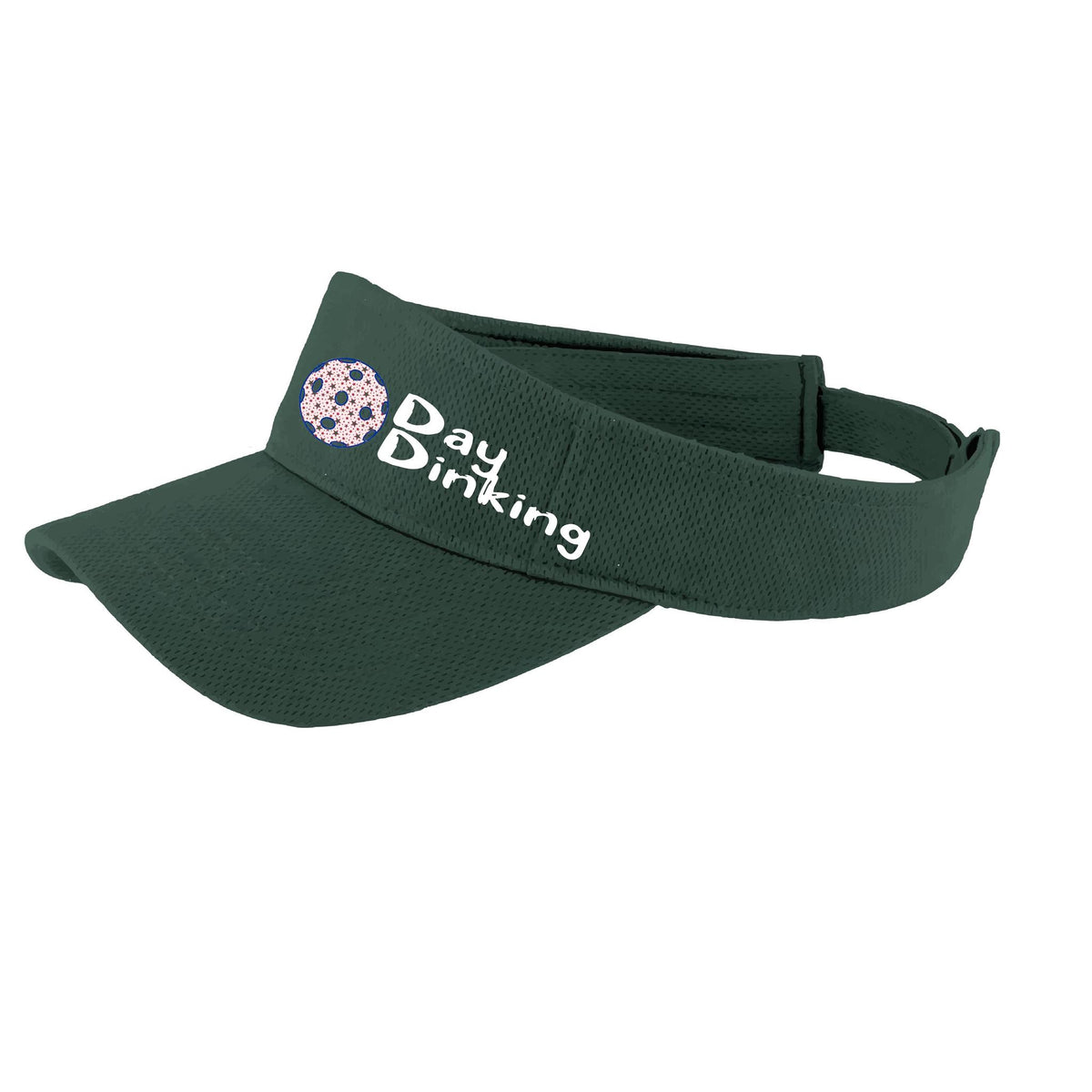 Day Dinking (10 Custom Pickleball Colors) | Pickleball Visors | Moisture Wicking 100% Polyester