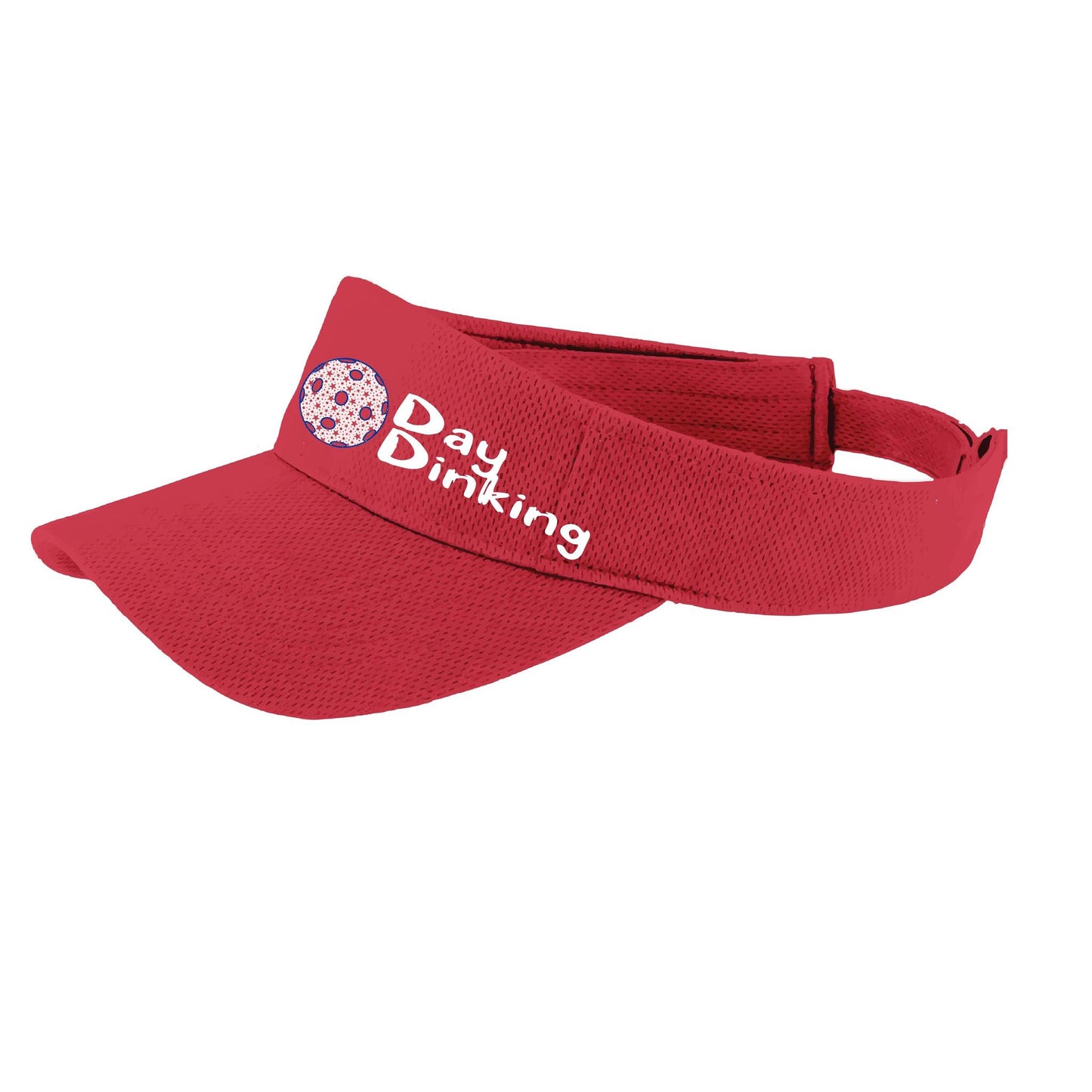 Day Dinking (10 Custom Pickleball Colors) | Pickleball Visors | Moisture Wicking 100% Polyester