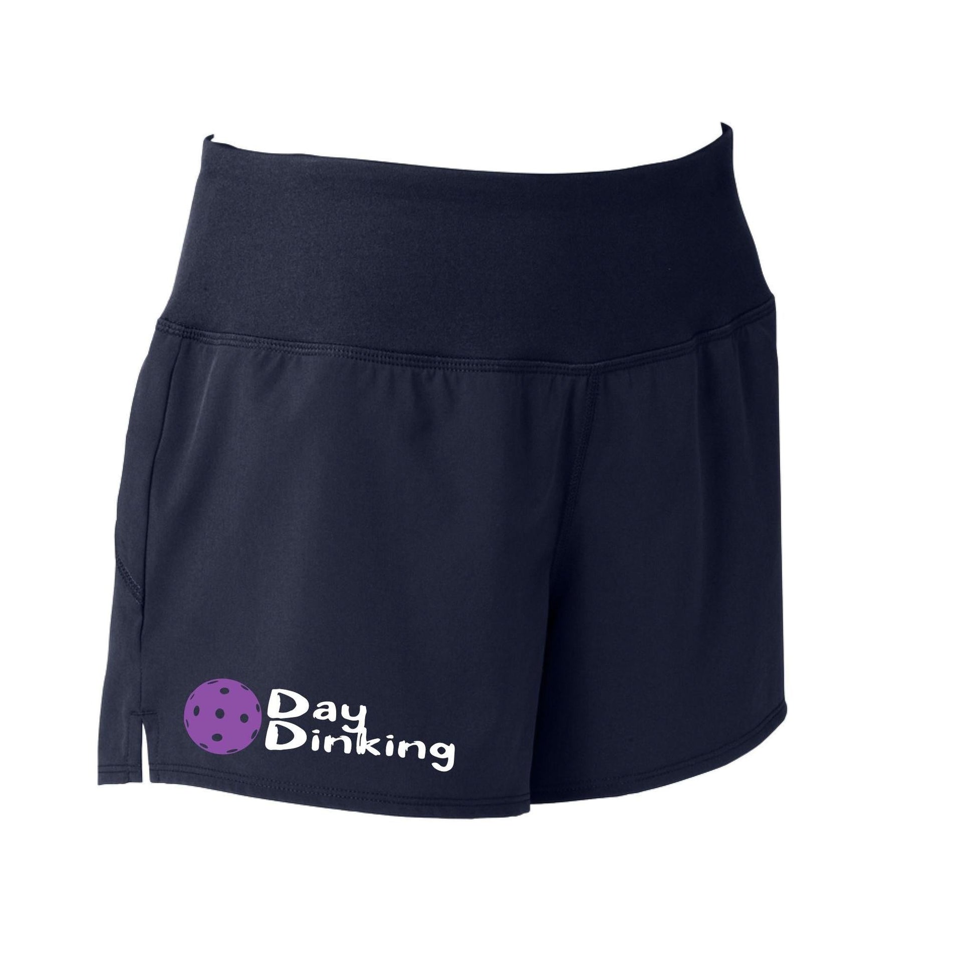 Day Dinking (Pickleball Colors Purple Rainbow White Yellow Red) | Women's Pickleball Shorts