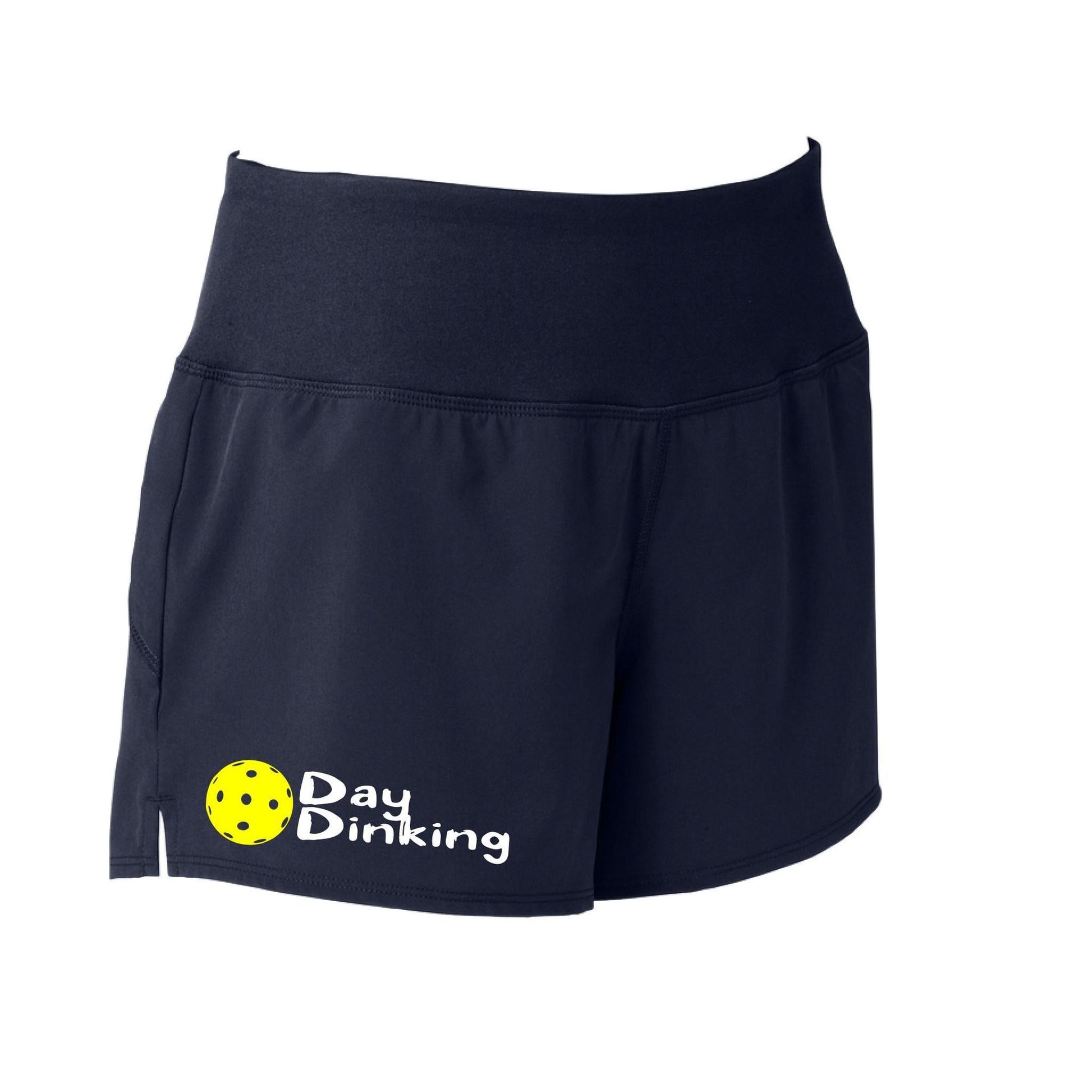 Day Dinking (Pickleball Colors Purple Rainbow White Yellow Red) | Women's Pickleball Shorts
