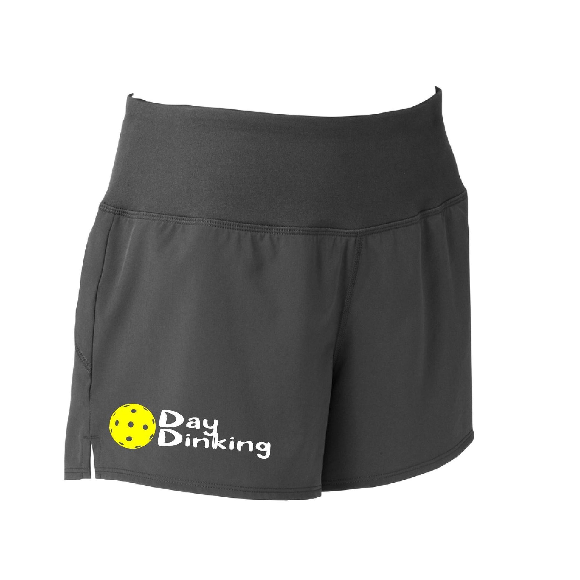 Day Dinking (Pickleball Colors Purple Rainbow White Yellow Red) | Women's Pickleball Shorts