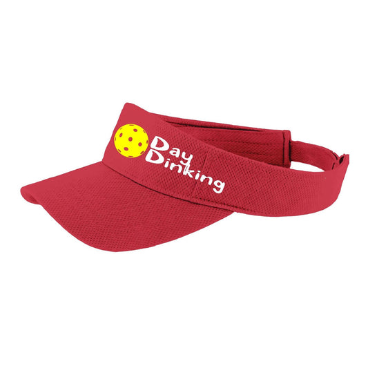 Day Dinking With Pickleball (Customizable) | Pickleball Visors | Moisture Wicking 100% Polyester