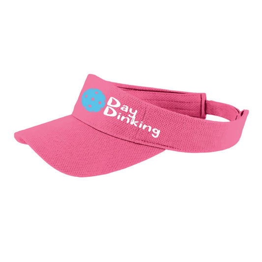 Day Dinking With Pickleball (Customizable) | Pickleball Visors | Moisture Wicking 100% Polyester