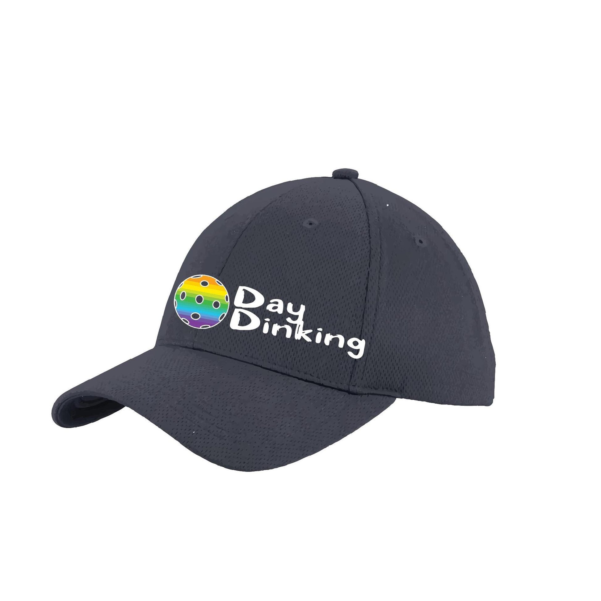 Day Dinking with Pickleballs (Customizable) | Pickleball Hat | Moisture-Wicking 100% Polyester