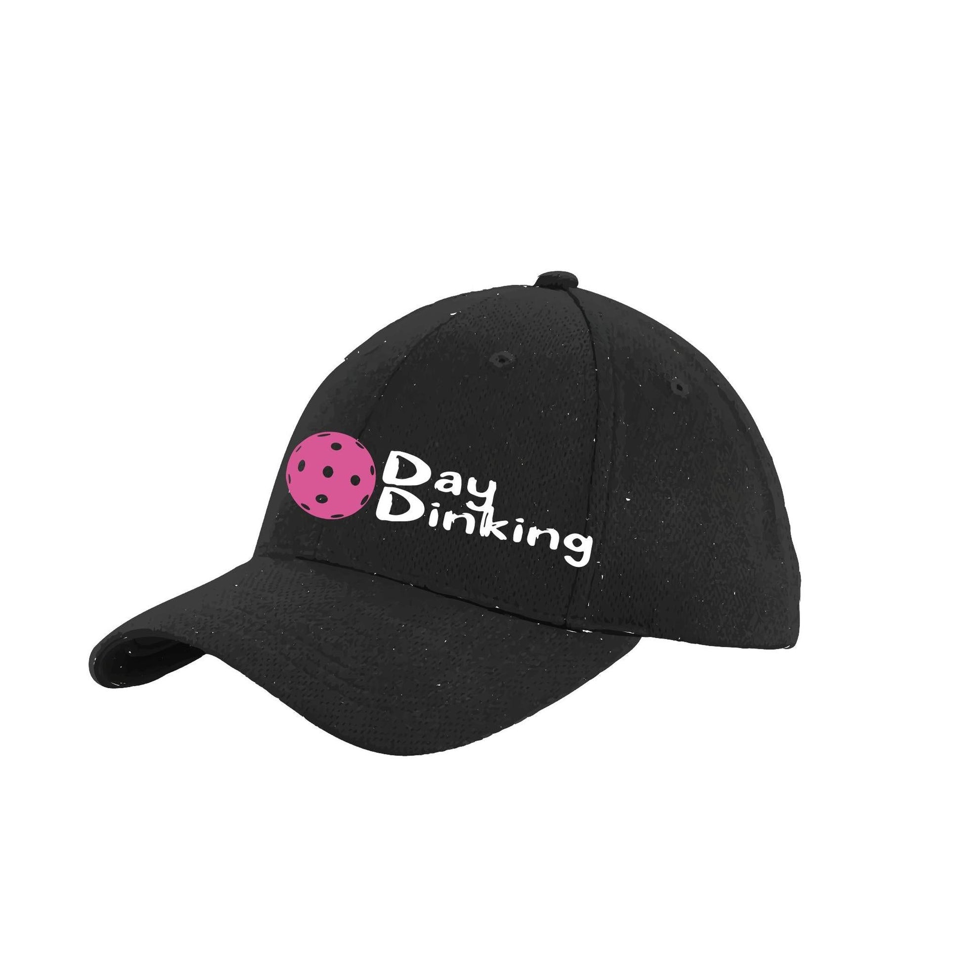 Day Dinking with Pickleballs (Customizable) | Pickleball Hat | Moisture-Wicking 100% Polyester