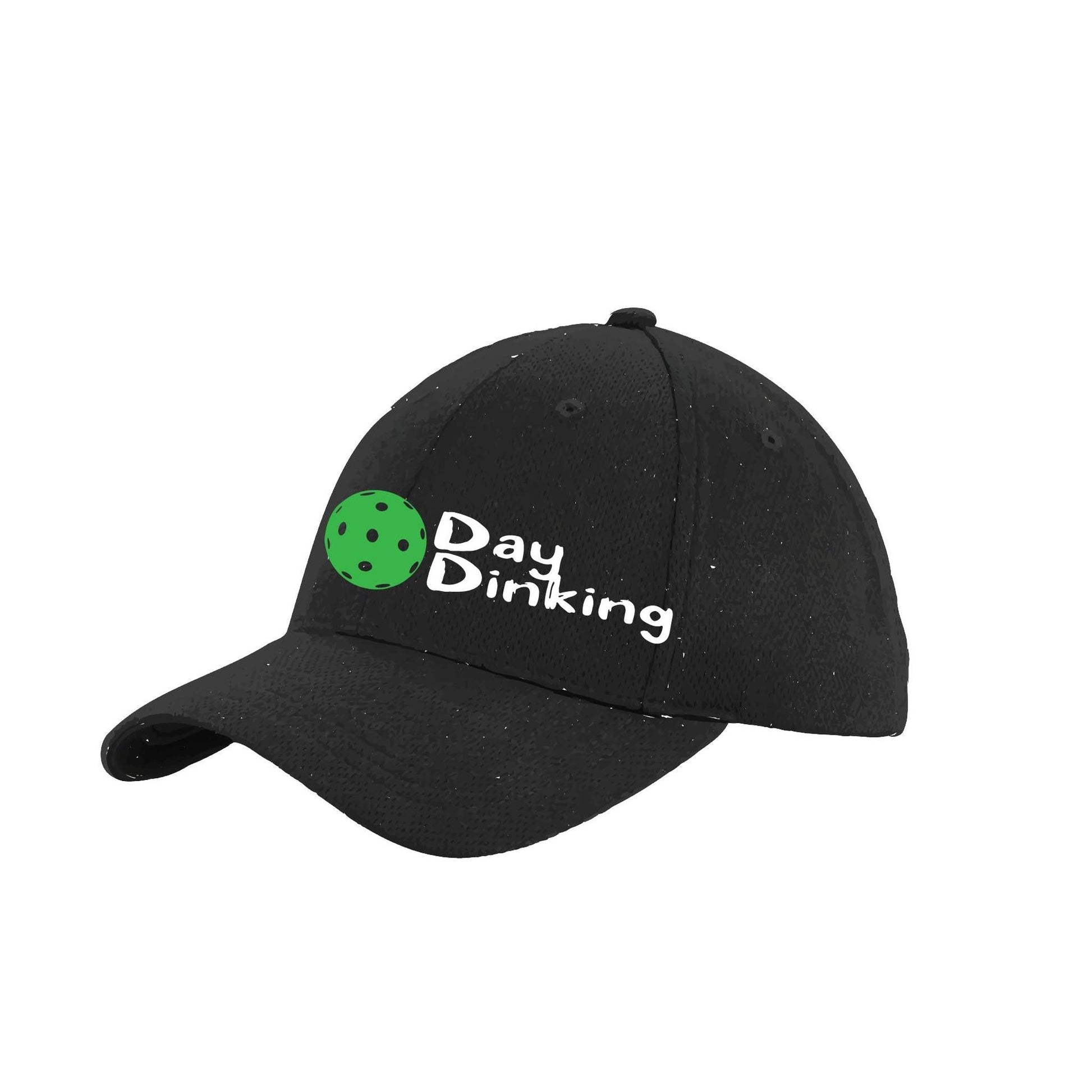 Day Dinking with Pickleballs (Customizable) | Pickleball Hat | Moisture-Wicking 100% Polyester