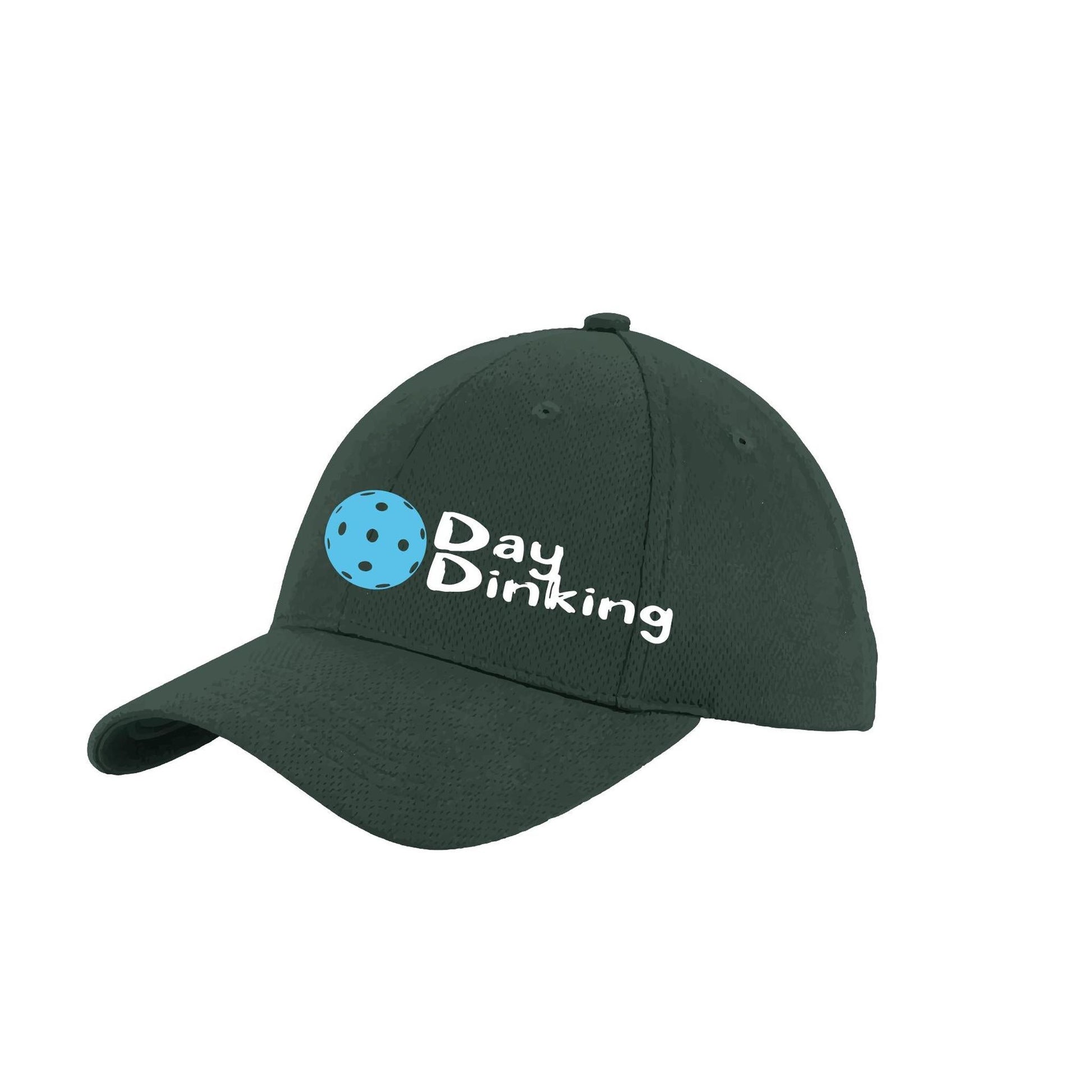 Day Dinking with Pickleballs (Customizable) | Pickleball Hat | Moisture-Wicking 100% Polyester