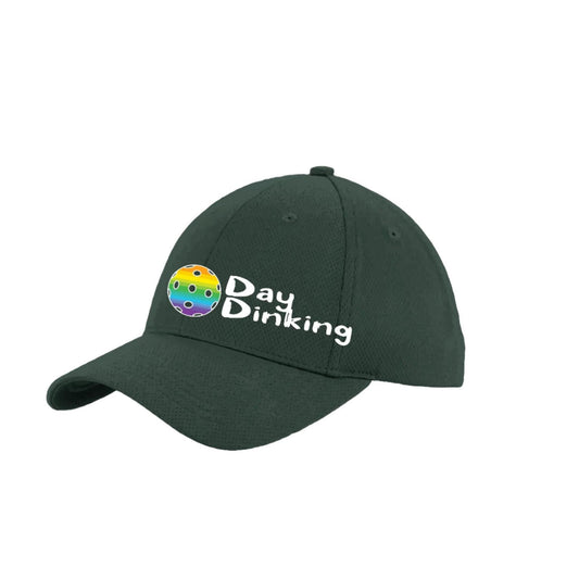 Day Dinking with Pickleballs (Customizable) | Pickleball Hat | Moisture-Wicking 100% Polyester