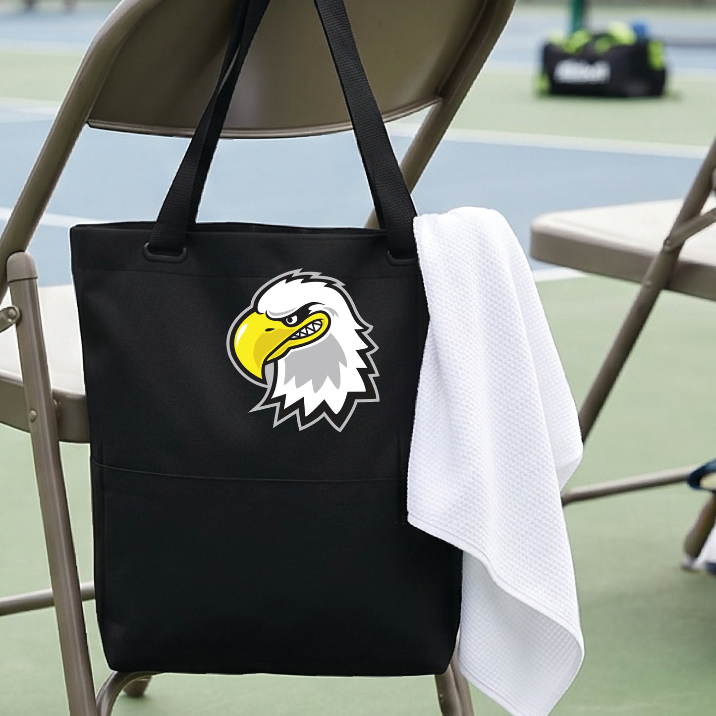Jean Massieu School of the Deaf High School Pickleball Tote Bag Sports Tote for Pickleball Players Gift Court Carryall Team Gift