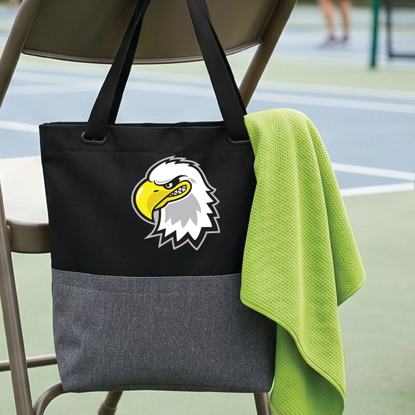 Jean Massieu School of the Deaf High School Pickleball Tote Bag Sports Tote for Pickleball Players Gift Court Carryall Team Gift