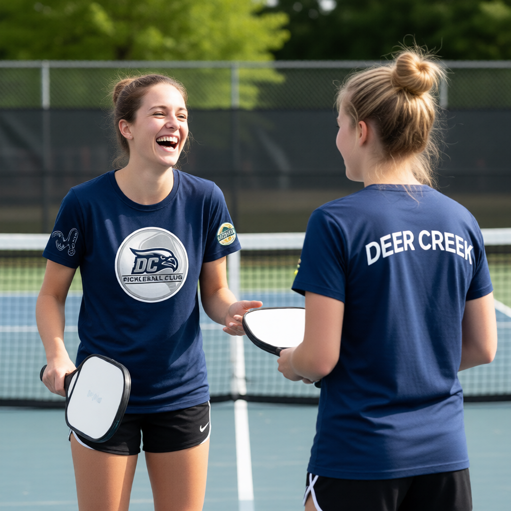 Deer Creek High School UHSPA | Women's Short Sleeve Crewneck T-Shirts | 100% Polyester