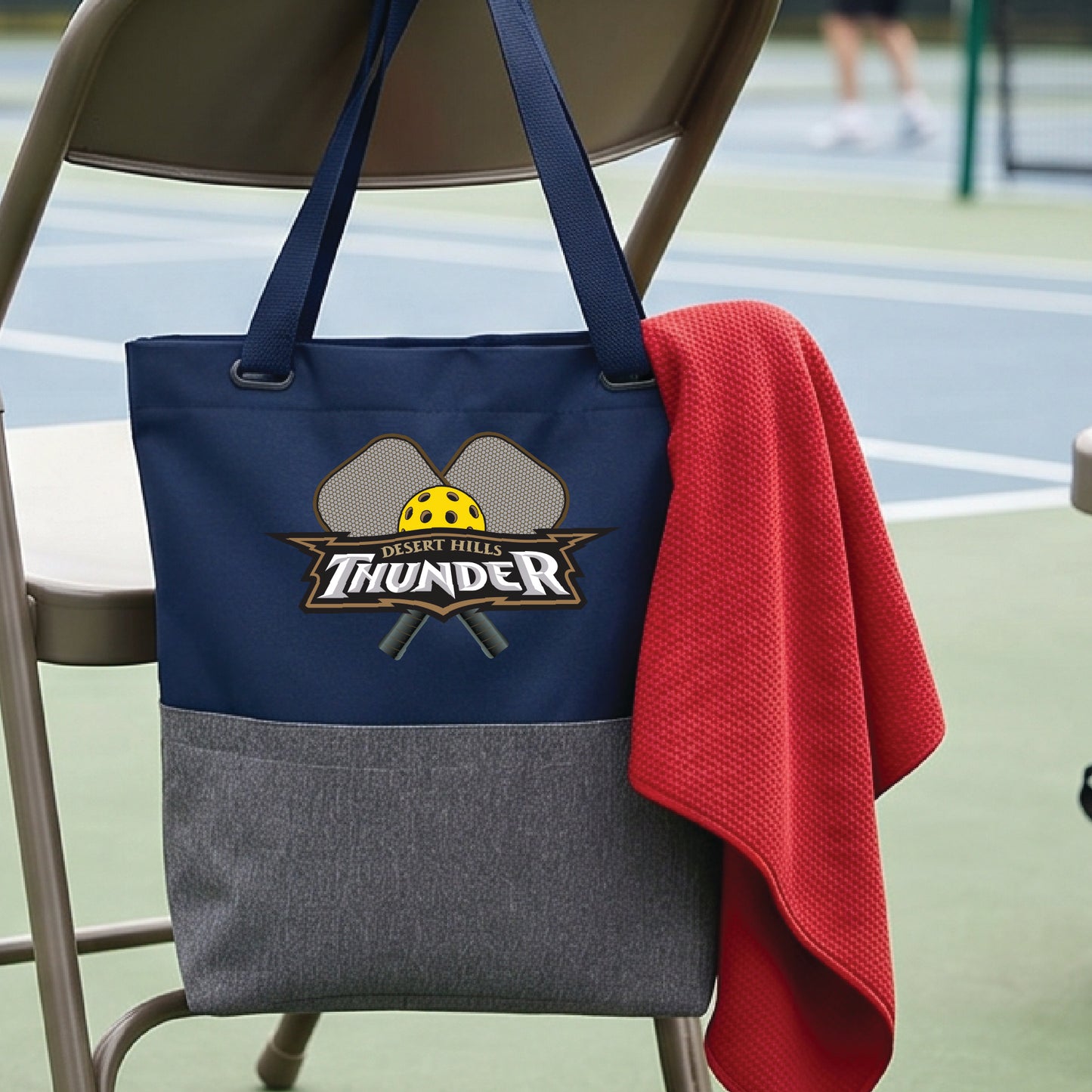 Desert HIlls High School Pickleball Tote Bag Sports Tote for Pickleball Players Gift Court Carryall Team Gift