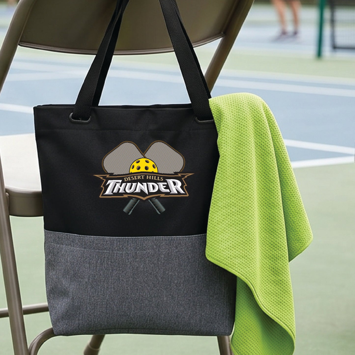 Desert HIlls High School Pickleball Tote Bag Sports Tote for Pickleball Players Gift Court Carryall Team Gift
