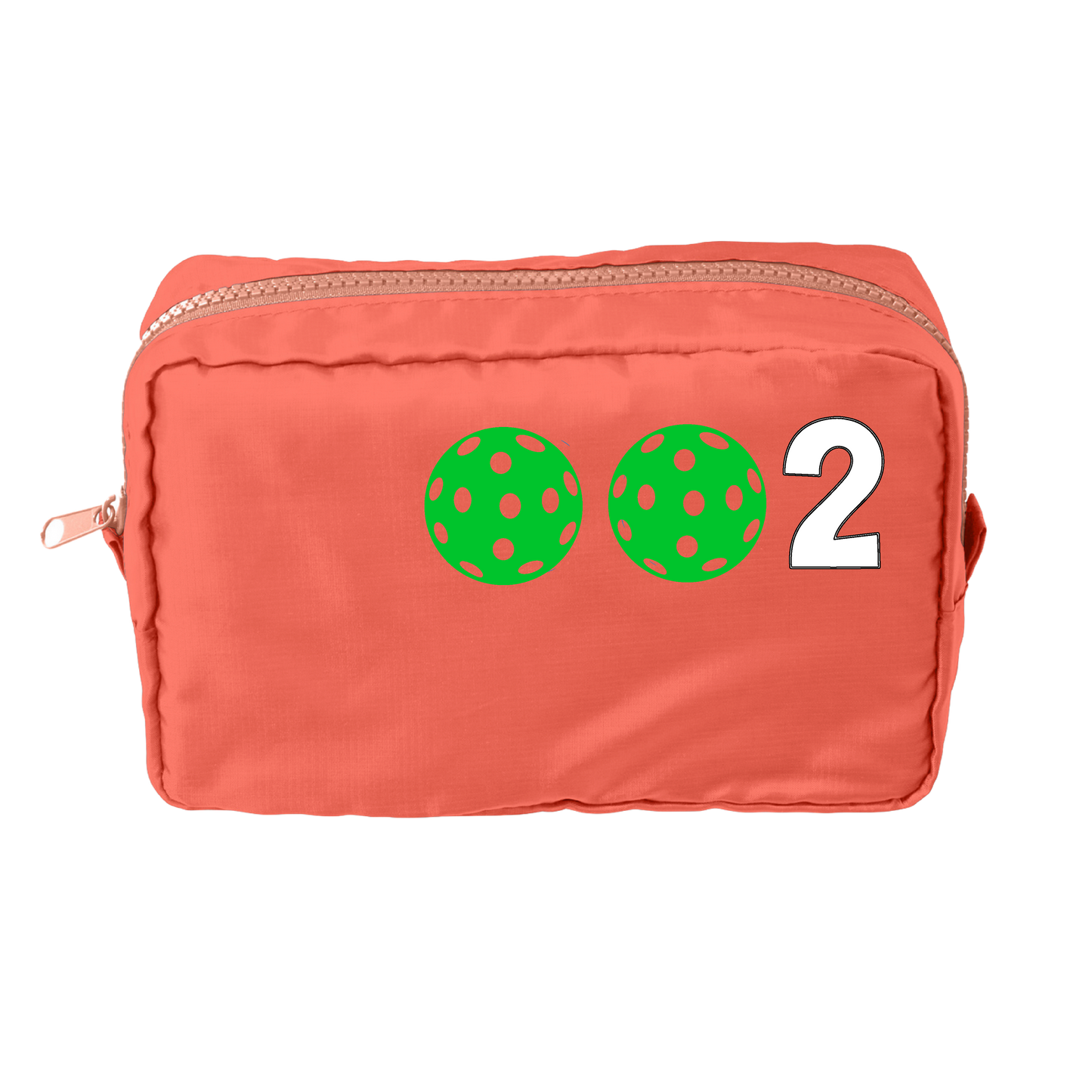 002 Pickleball (Customizable) | Pickleball Dimensional Pouch Bag | Small Size Court Dimensional Bag