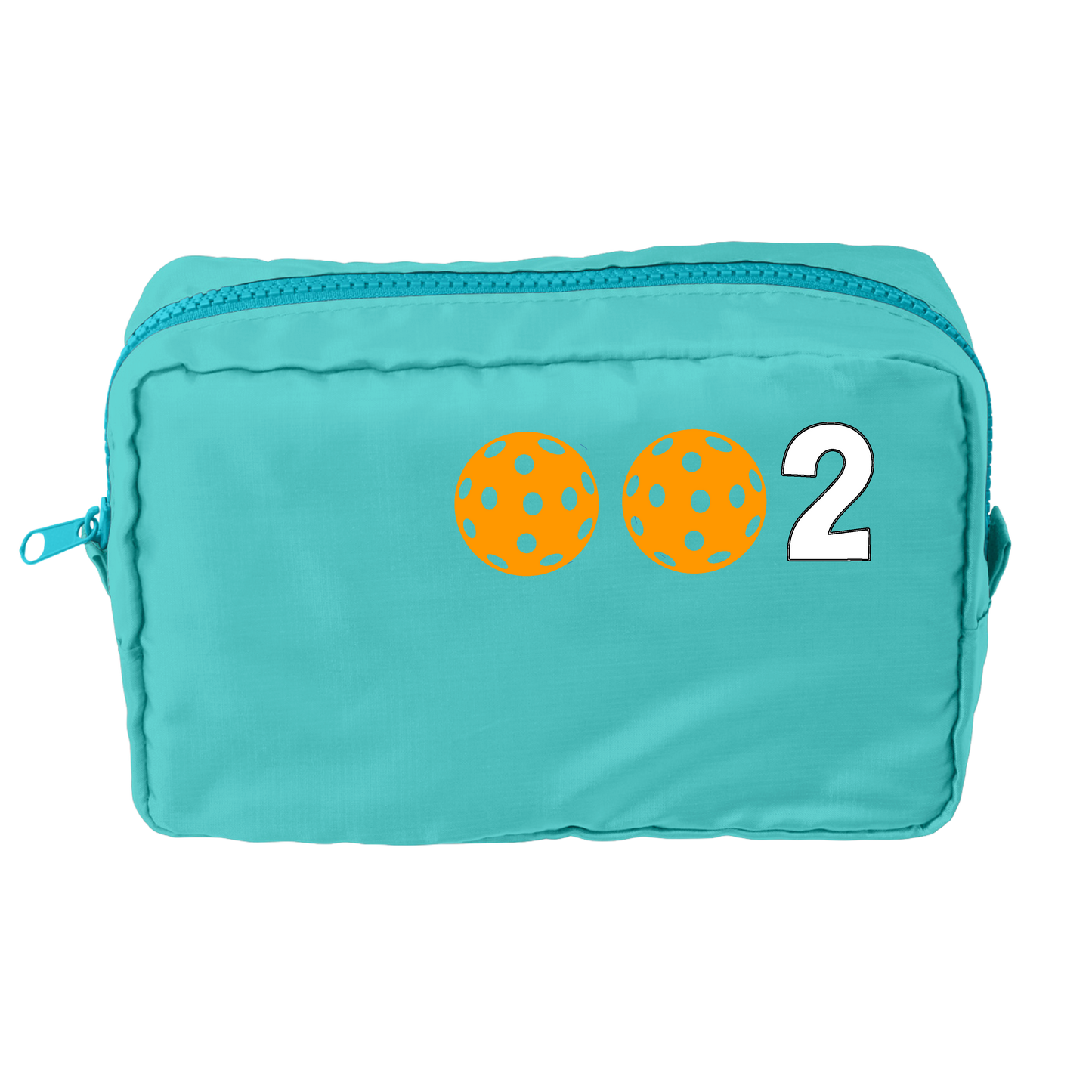 002 Pickleball (Customizable) | Pickleball Dimensional Pouch Bag | Small Size Court Dimensional Bag