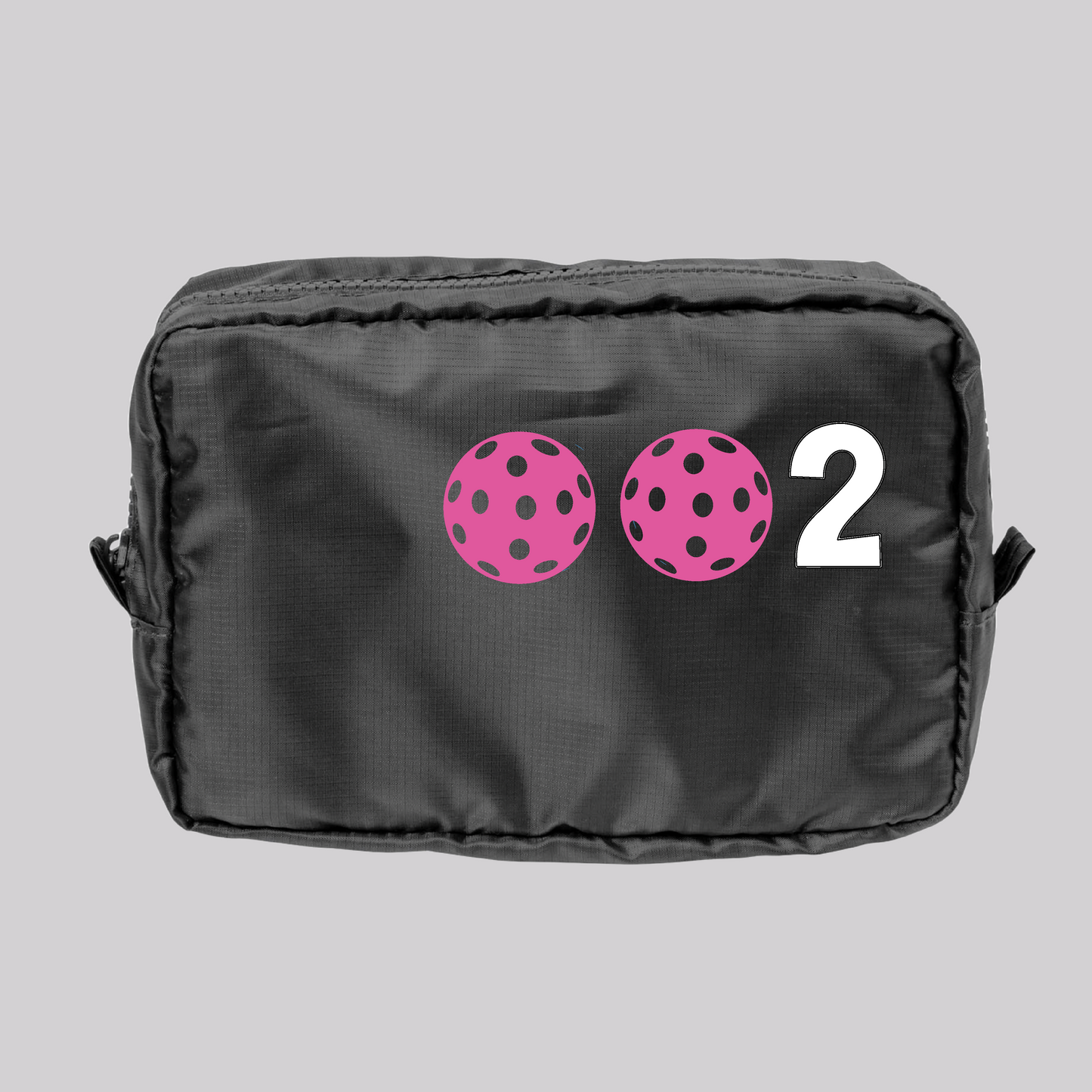 002 Pickleball (Customizable) | Pickleball Dimensional Pouch Bag | Small Size Court Dimensional Bag