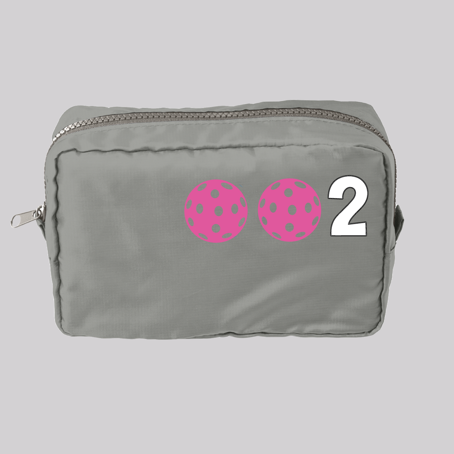 002 Pickleball (Customizable) | Pickleball Dimensional Pouch Bag | Small Size Court Dimensional Bag