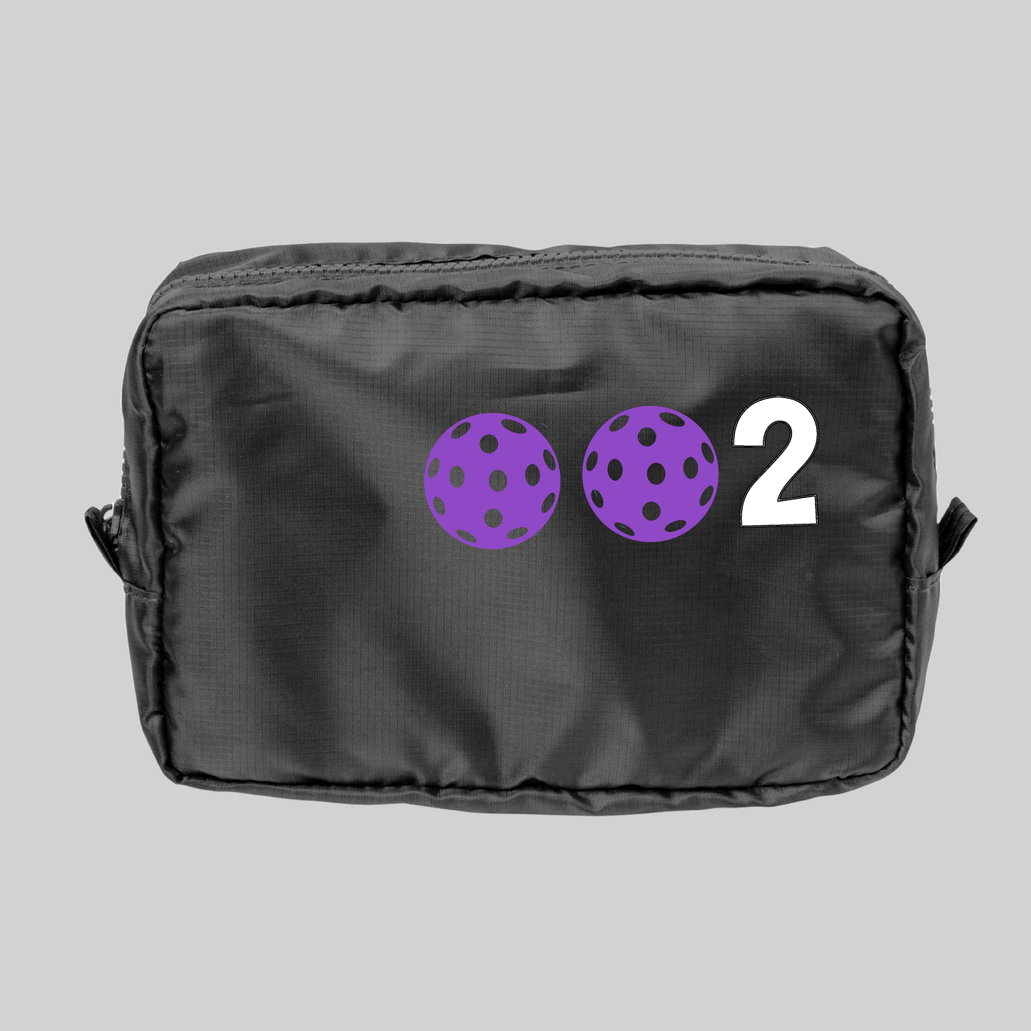 002 Pickleball (Customizable) | Pickleball Dimensional Pouch Bag | Small Size Court Dimensional Bag