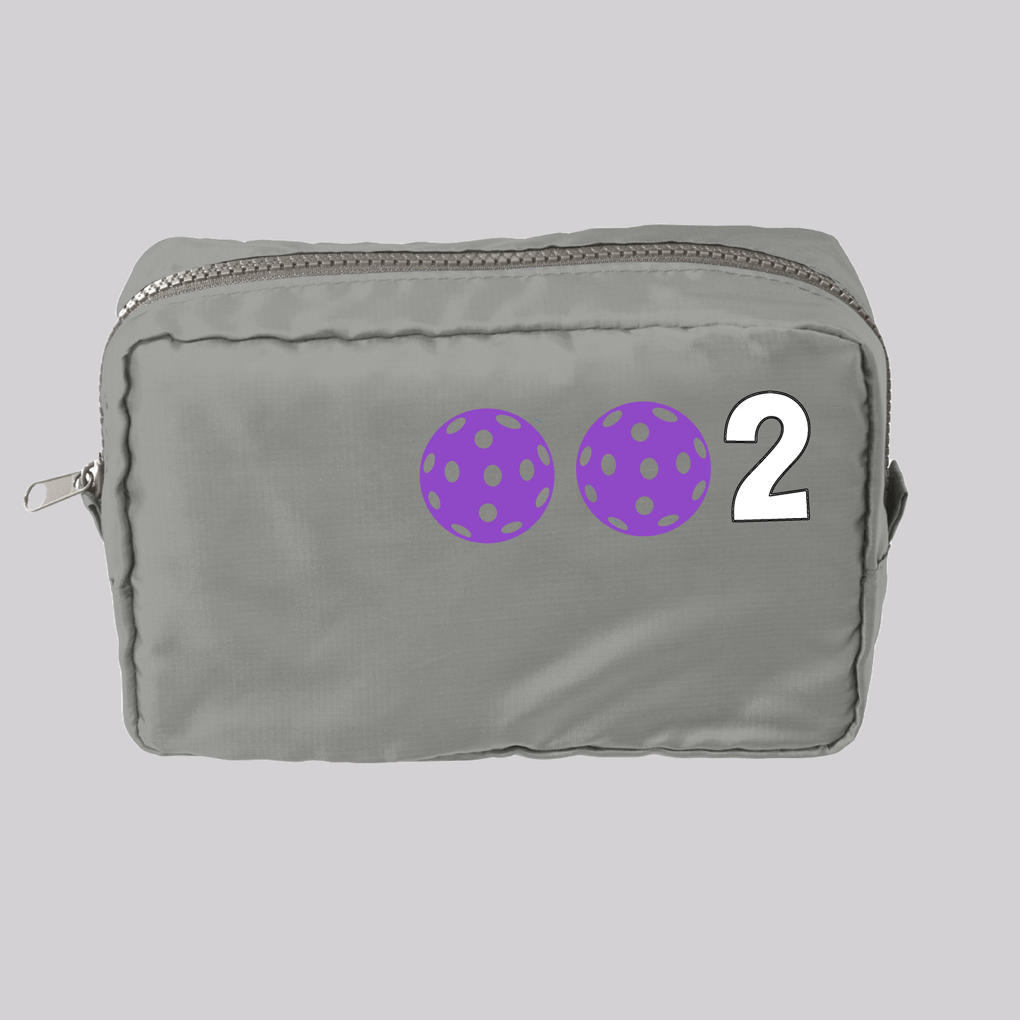 002 Pickleball (Customizable) | Pickleball Dimensional Pouch Bag | Small Size Court Dimensional Bag