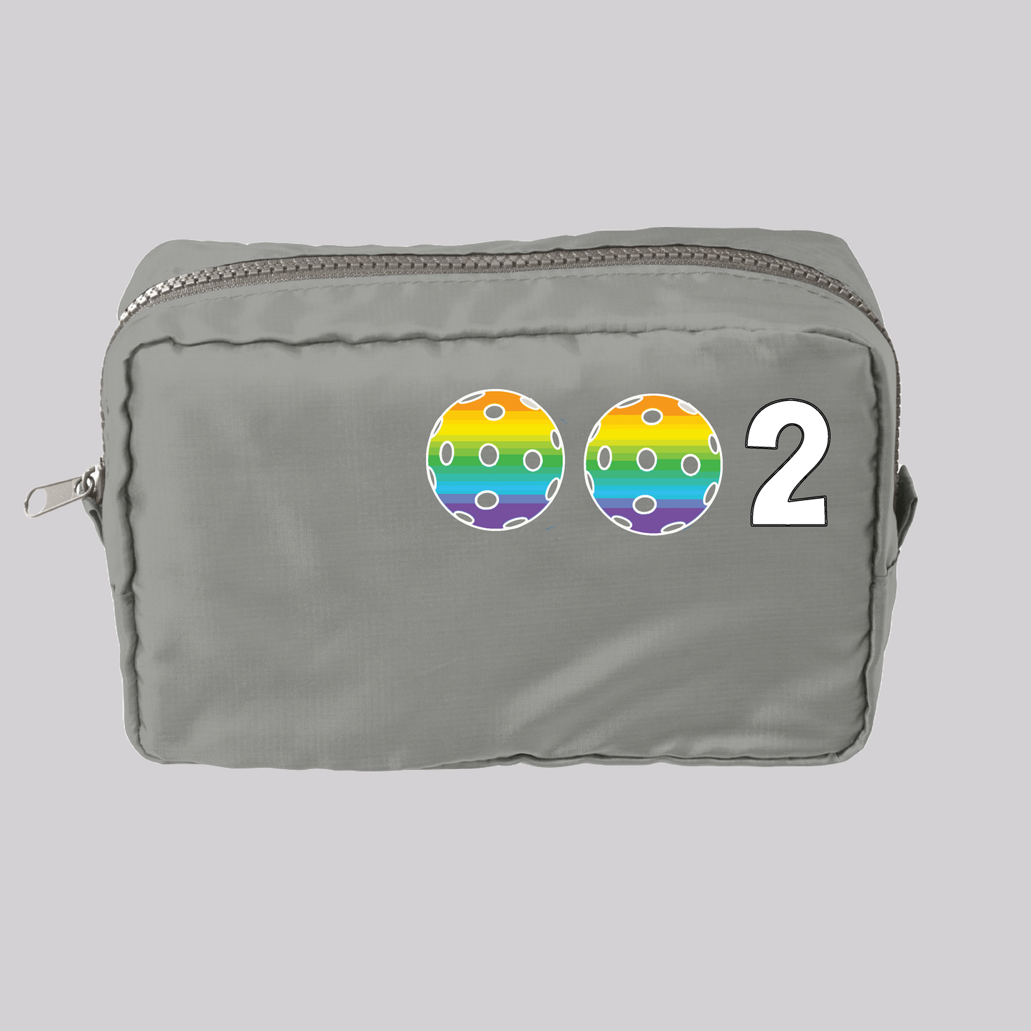 002 Pickleball (Customizable) | Pickleball Dimensional Pouch Bag | Small Size Court Dimensional Bag