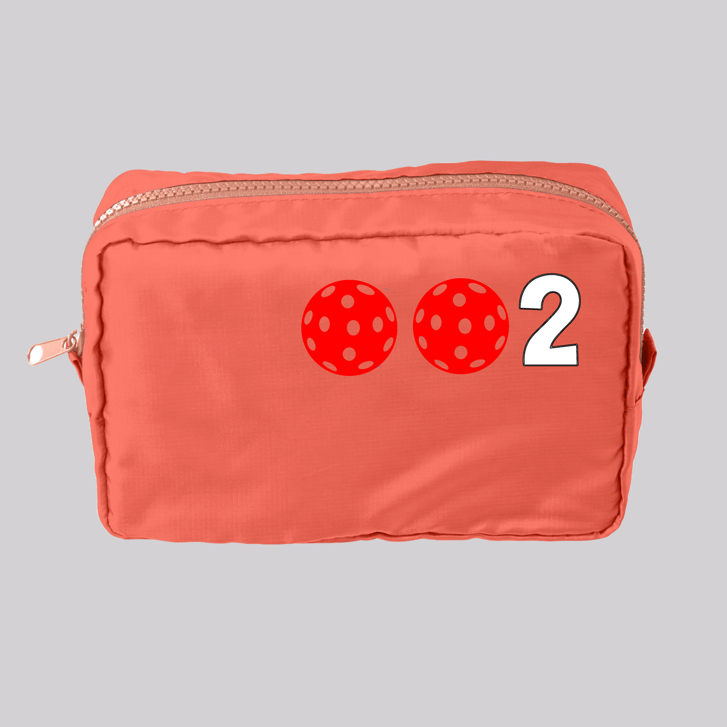 002 Pickleball (Customizable) | Pickleball Dimensional Pouch Bag | Small Size Court Dimensional Bag