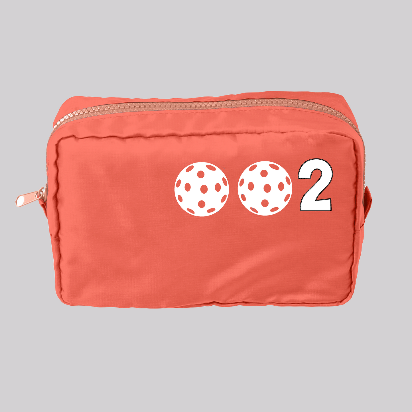 002 Pickleball (Customizable) | Pickleball Dimensional Pouch Bag | Small Size Court Dimensional Bag