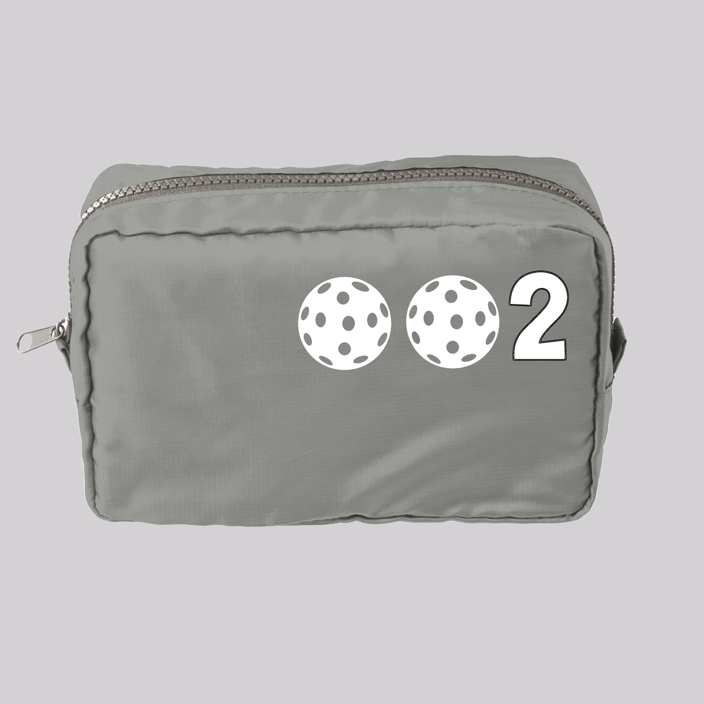 002 Pickleball (Customizable) | Pickleball Dimensional Pouch Bag | Small Size Court Dimensional Bag