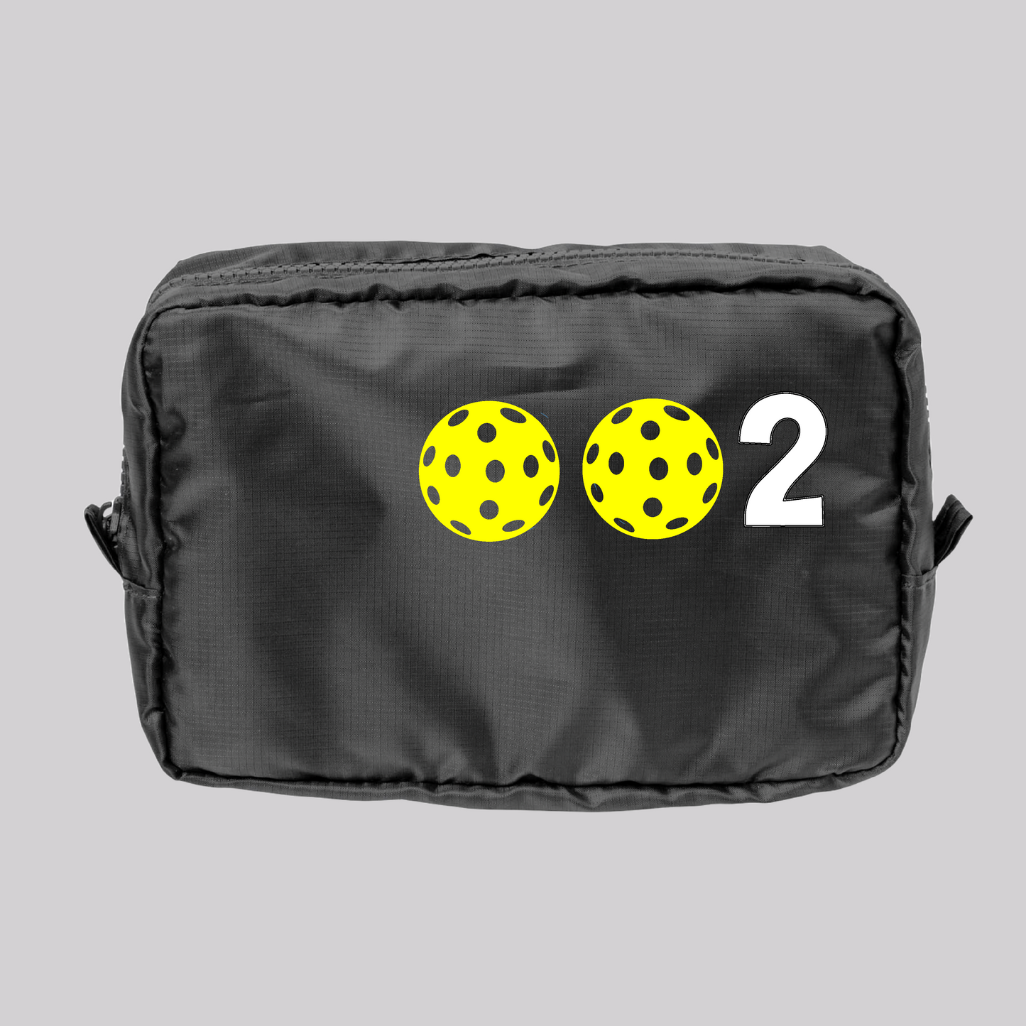 002 Pickleball (Customizable) | Pickleball Dimensional Pouch Bag | Small Size Court Dimensional Bag