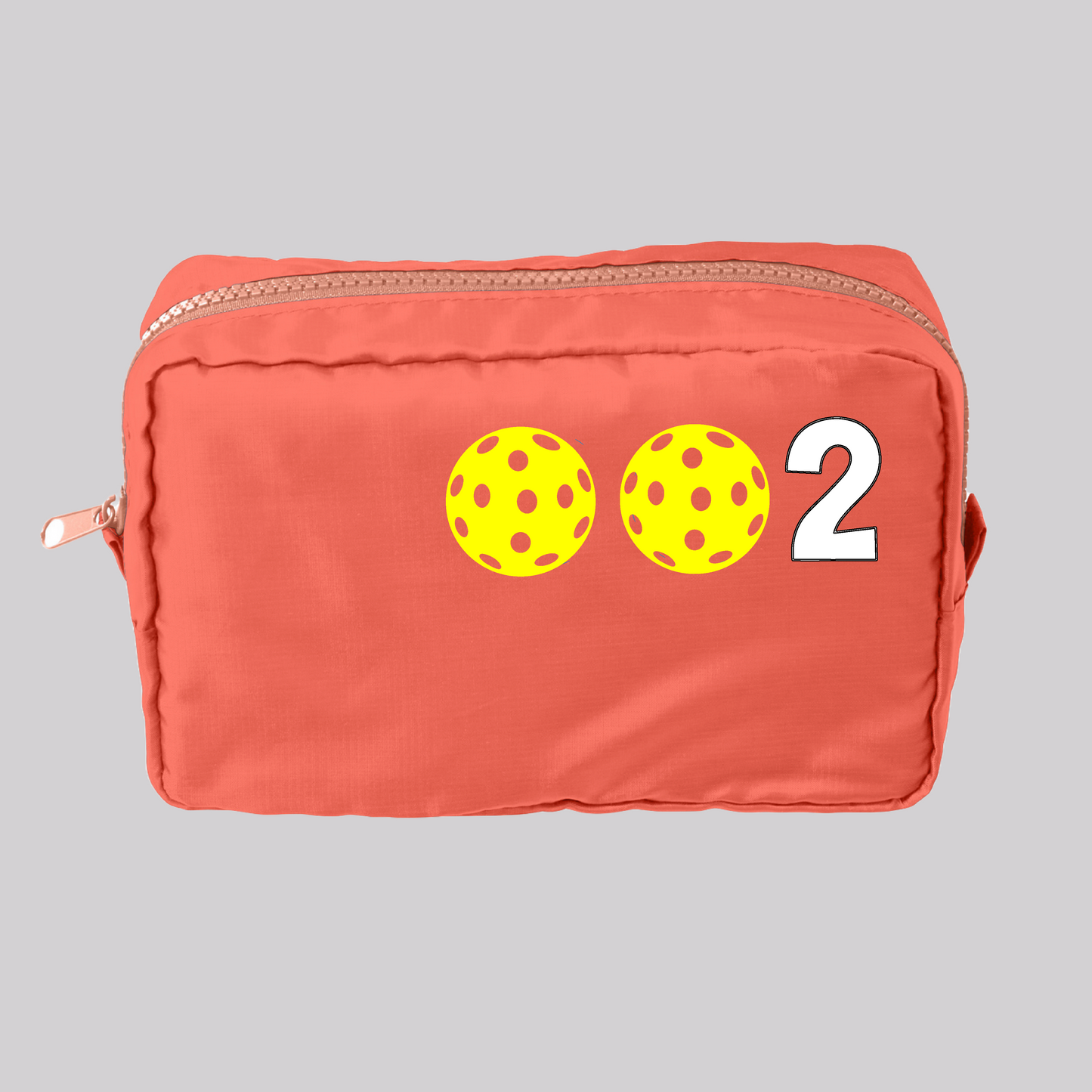 002 Pickleball (Customizable) | Pickleball Dimensional Pouch Bag | Small Size Court Dimensional Bag