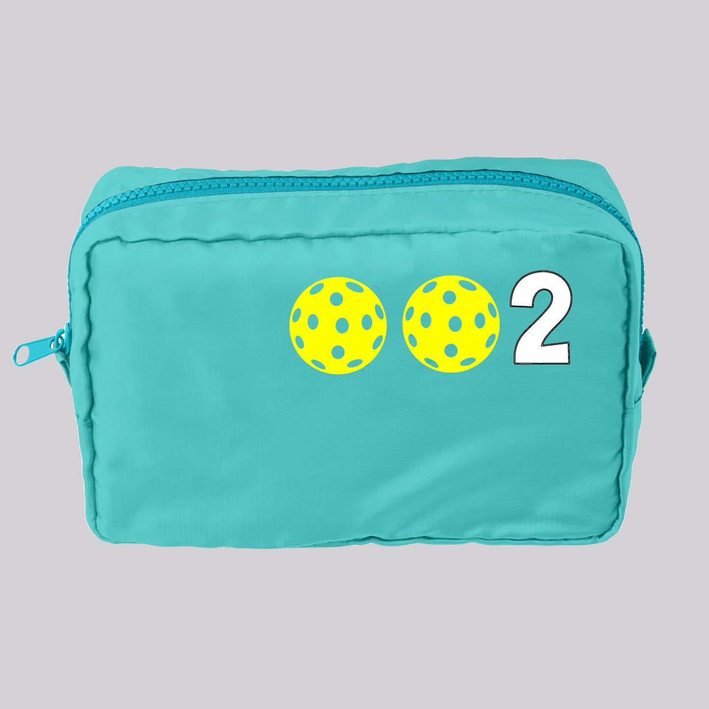 002 Pickleball (Customizable) | Pickleball Dimensional Pouch Bag | Small Size Court Dimensional Bag