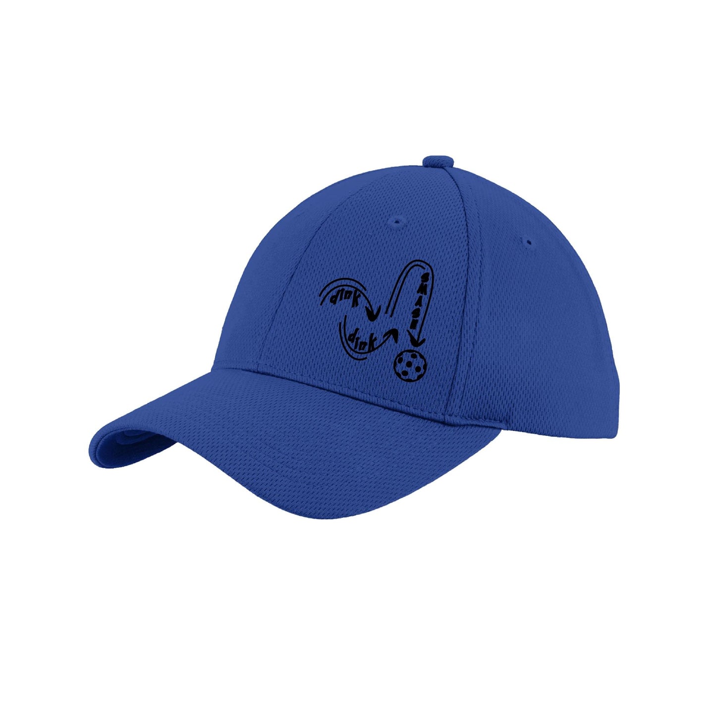 Dink Dink Smash (Black) Custom | Pickleball Hat | Moisture-Wicking 100% Polyester