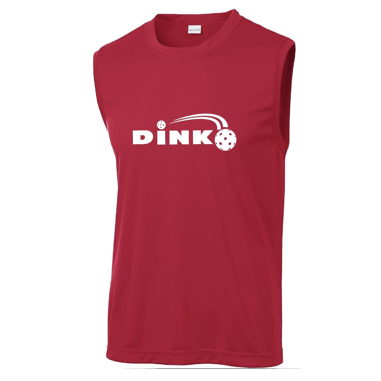 Dink | Men's Sleeveless Pickleball Performance T-Shirt | 100% Polyester
