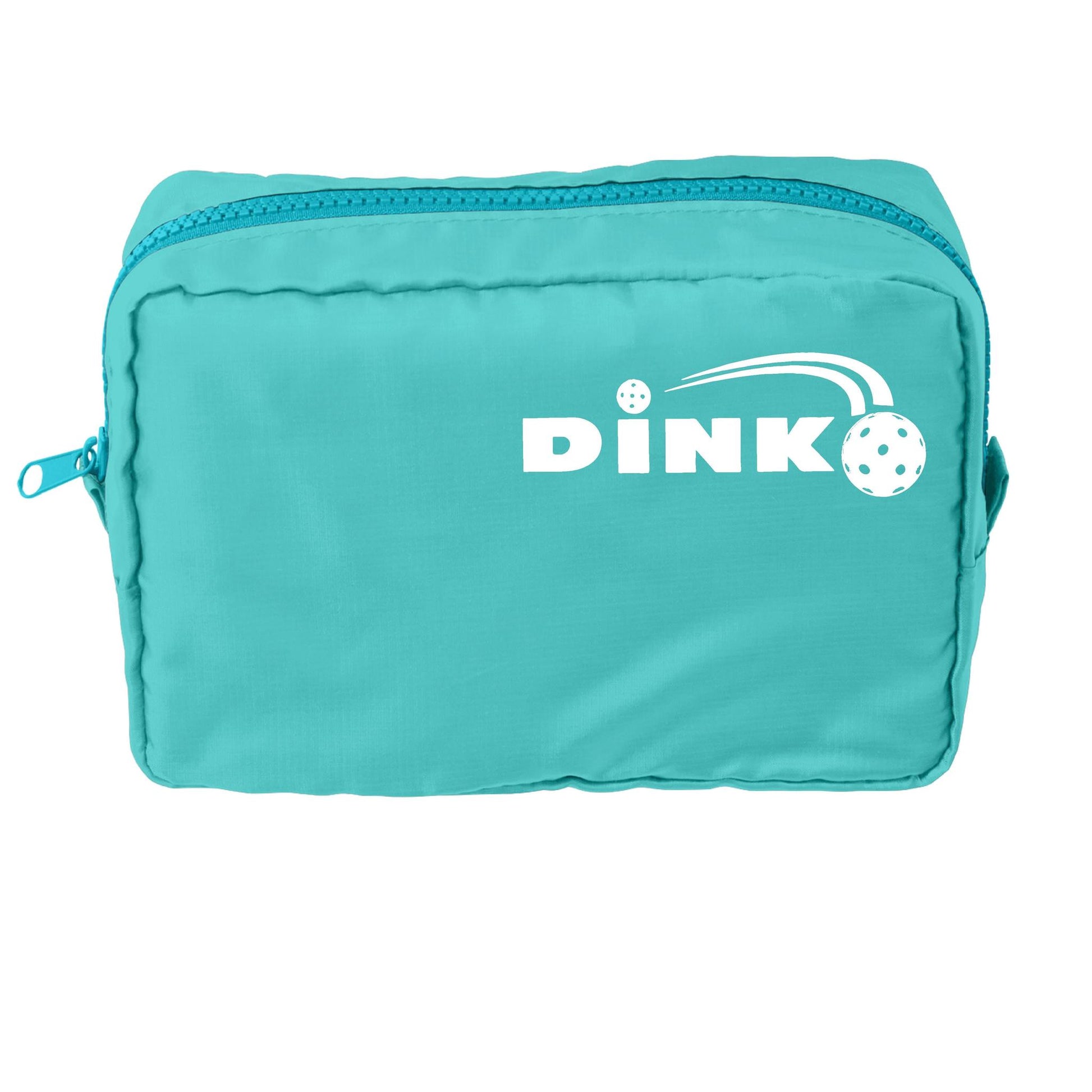 Dink | Pickleball Dimensional Cosmetic Pouch Bag | Small Size Court Dimensional Bag