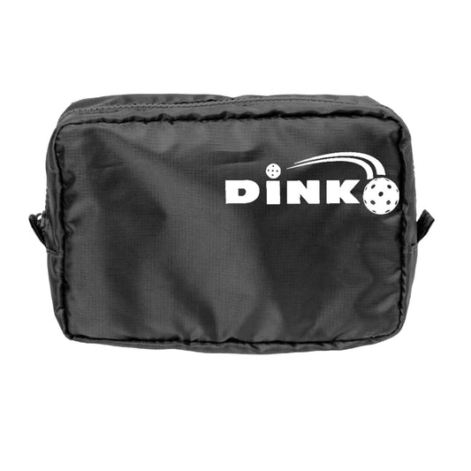 Dink | Pickleball Dimensional Cosmetic Pouch Bag | Small Size Court Dimensional Bag