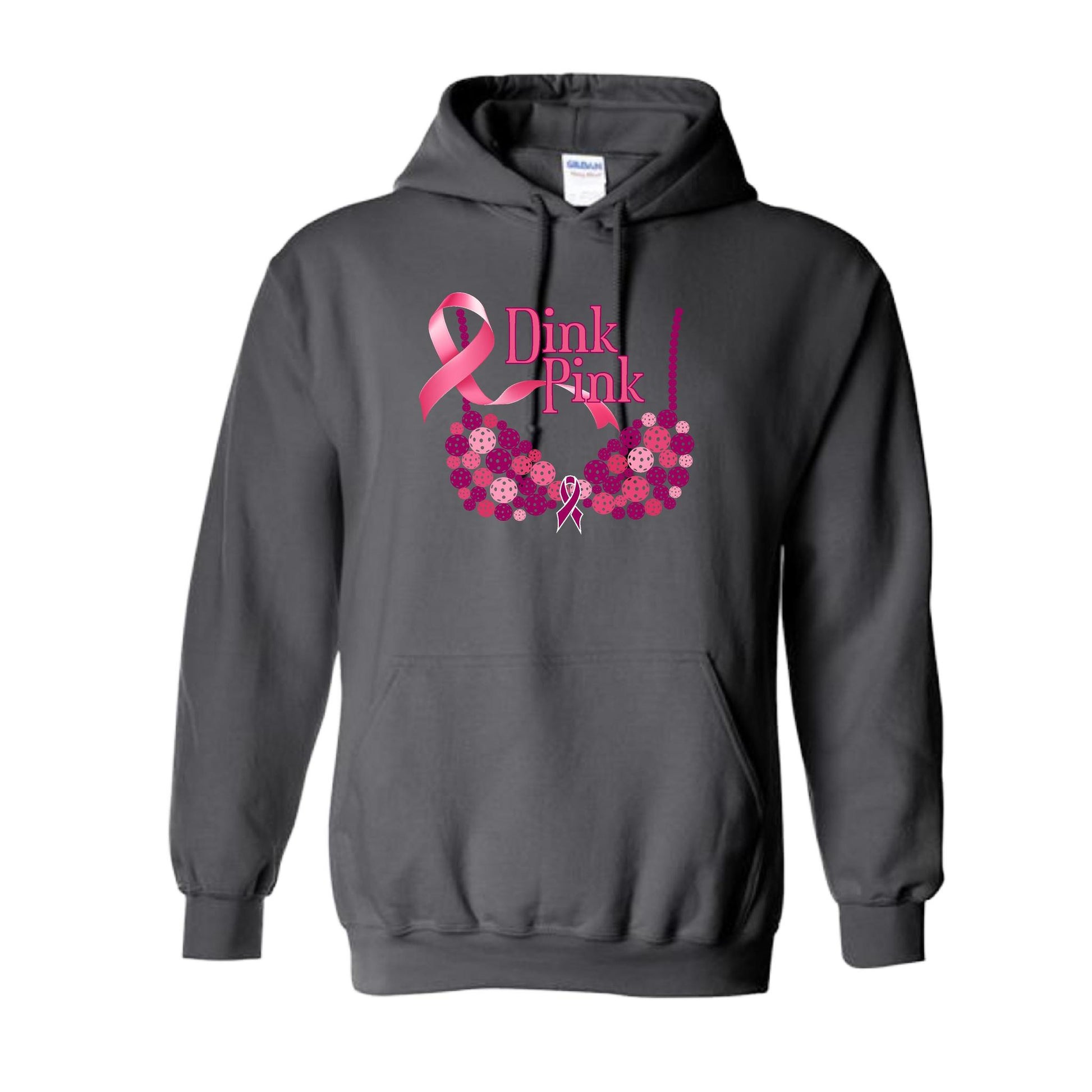 Dink Pink | Unisex Hoodie Athletic Sweatshirt | 50% Cotton/50% Polyester