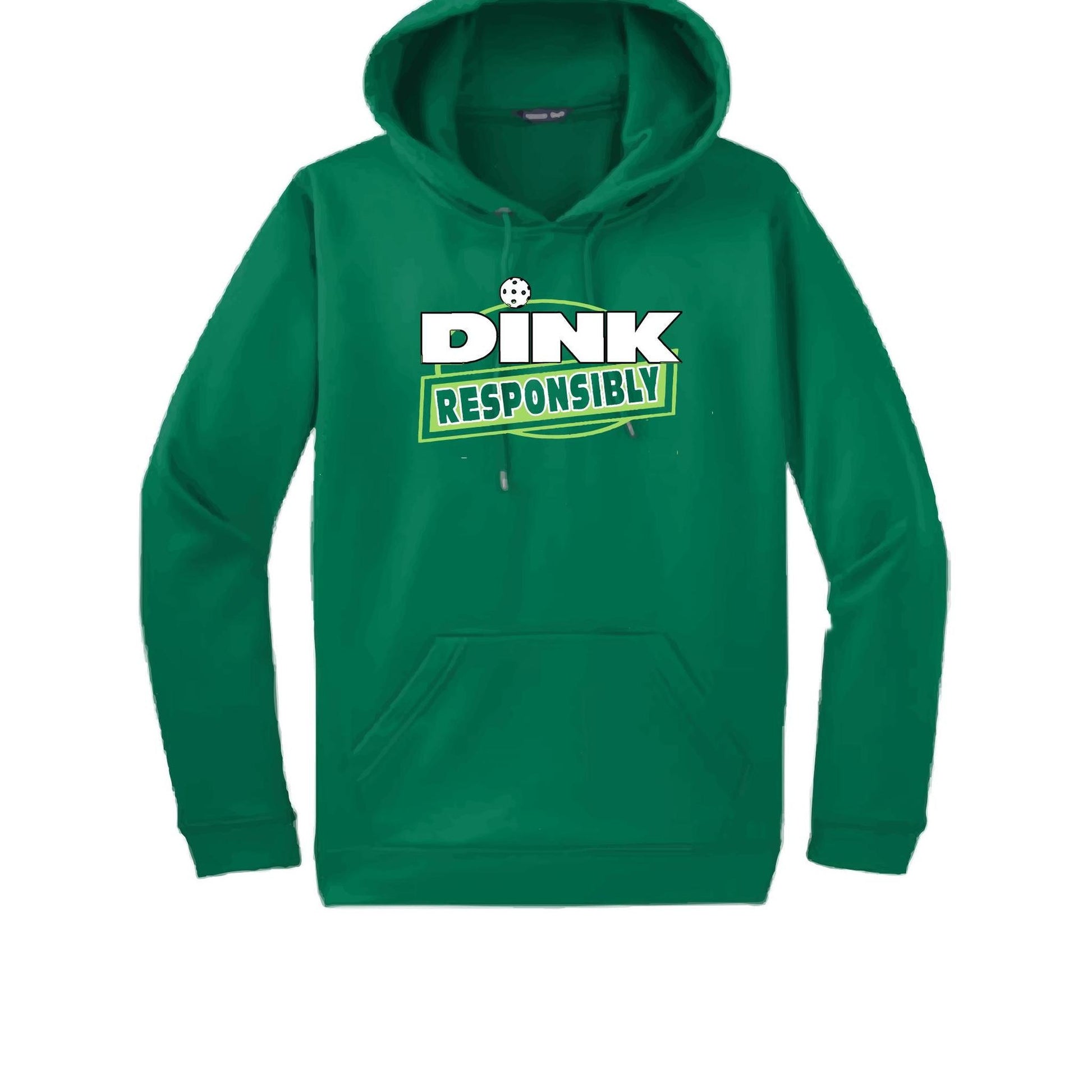 Dink Responsibly | Unisex Hoodie Pickleball Sweatshirt | 50% Cotton 50% Polyester