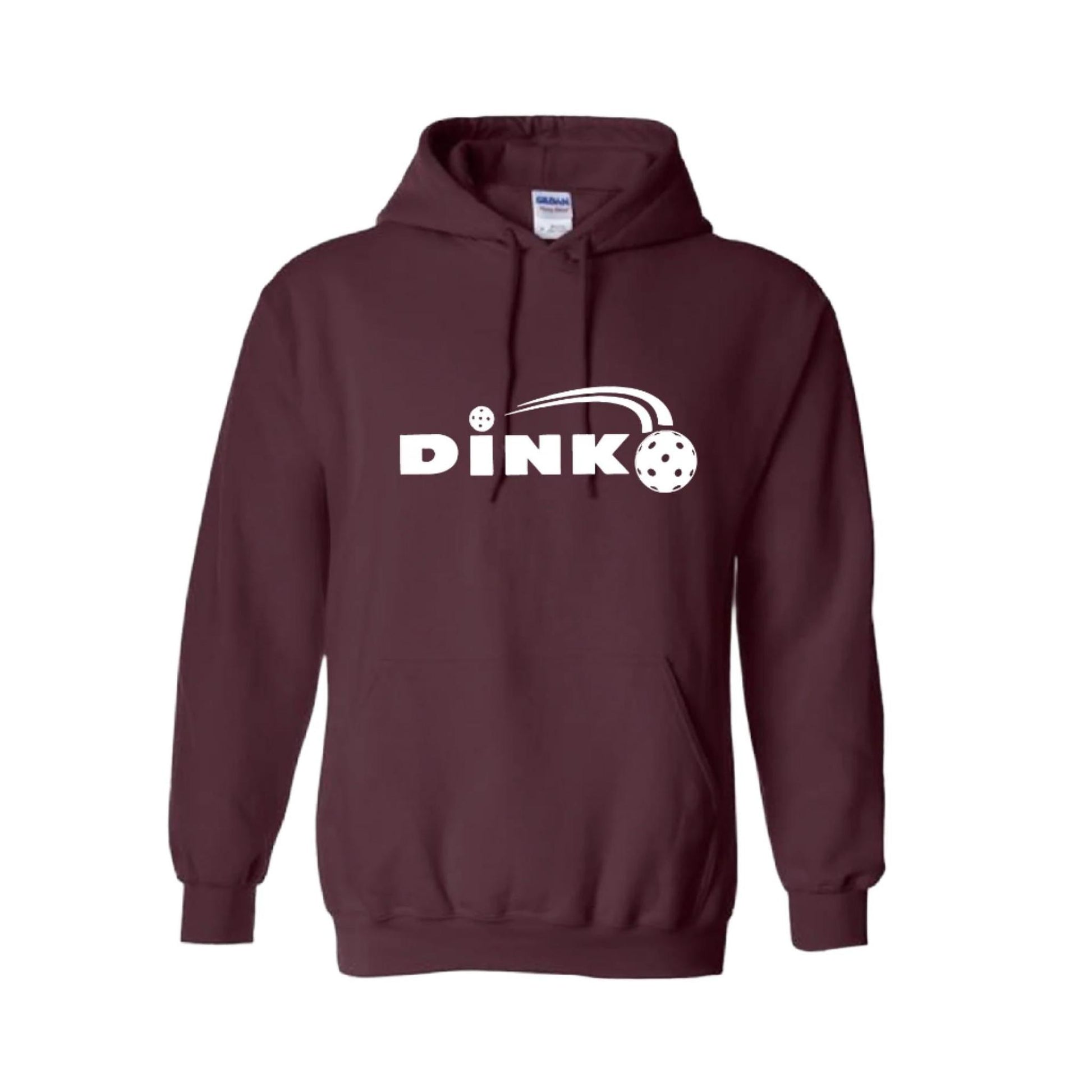 Dink | Unisex Hoodie Pickleball Sweatshirt | 50% Cotton 50% Polyester