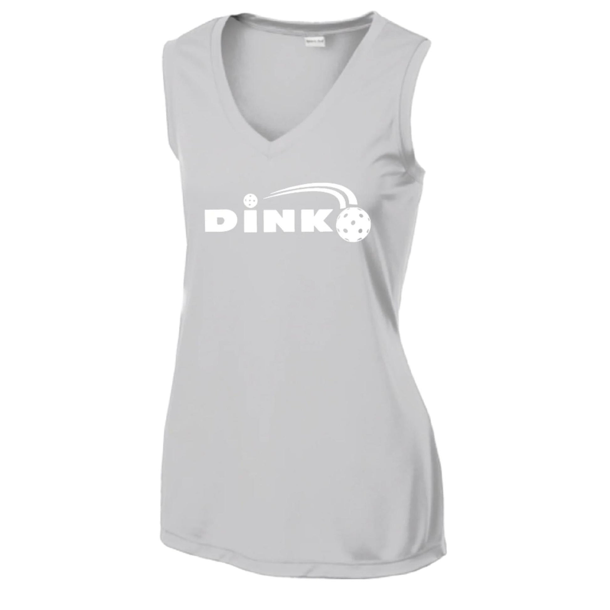 Dink | Women’s Sleeveless Athletic Performance T-Shirt | 100% Polyester