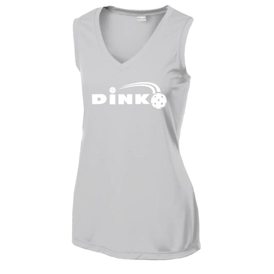 Dink | Women’s Sleeveless Athletic Performance T-Shirt | 100% Polyester