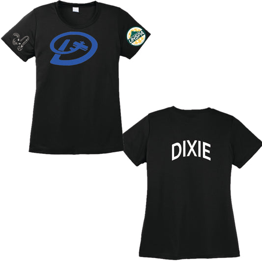 Dixie High UHSPA | Women's Short Sleeve Crewneck T-Shirts | 100% Polyester