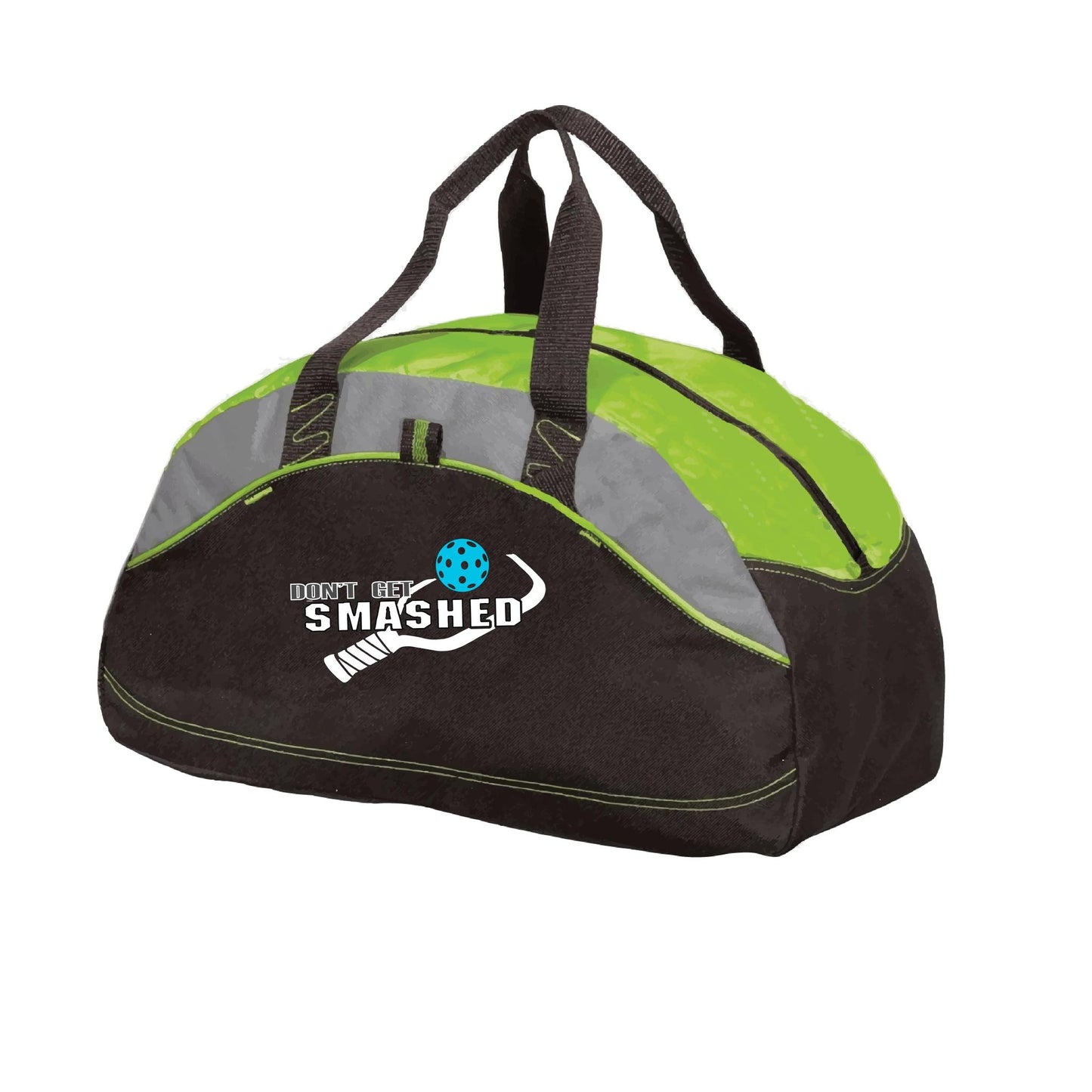 Don't Get Smashed (10 Custom Pickleball Colors) | Pickleball Sports Duffel | Medium Size Court Bag