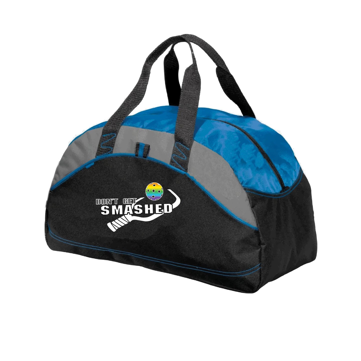 Don't Get Smashed (10 Custom Pickleball Colors) | Pickleball Sports Duffel | Medium Size Court Bag