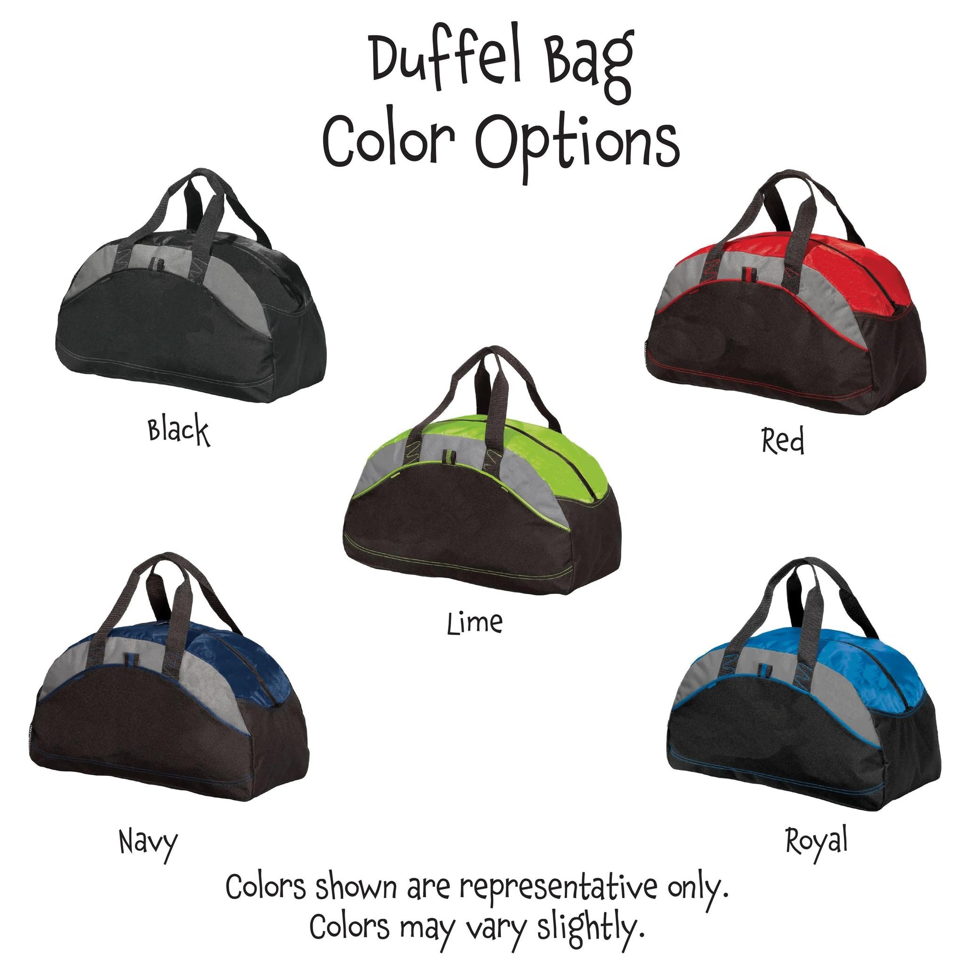 Don't Get Smashed (10 Custom Pickleball Colors) | Pickleball Sports Duffel | Medium Size Court Bag