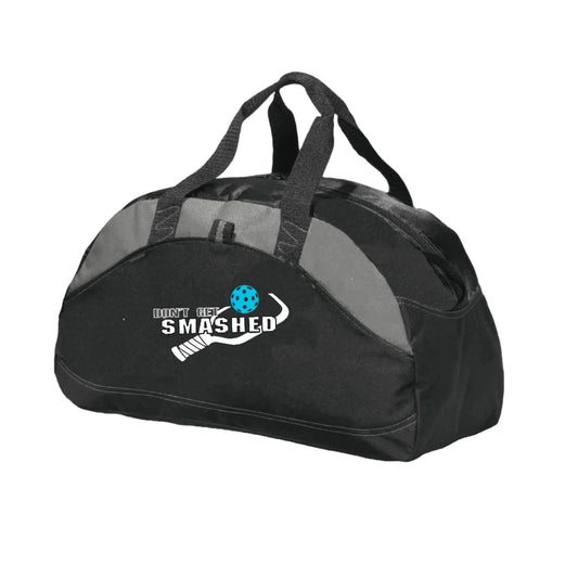 Don't Get Smashed (Customizable Ball Color) | Pickleball Sports Duffel | Medium Size Court Bag