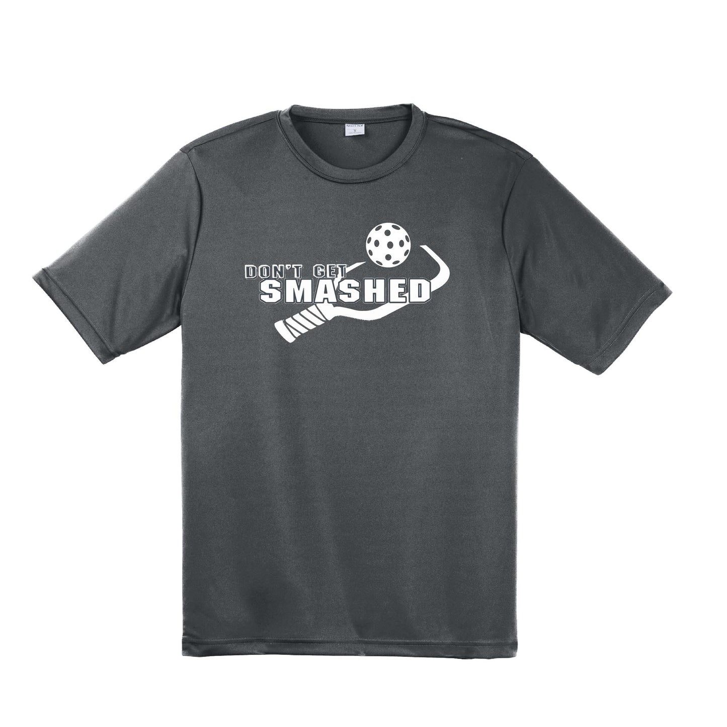 Don't Get Smashed (10 Custom Pickleball Colors) | Men's Short Sleeve Pickleball Performance T-Shirt | 100% Polyester