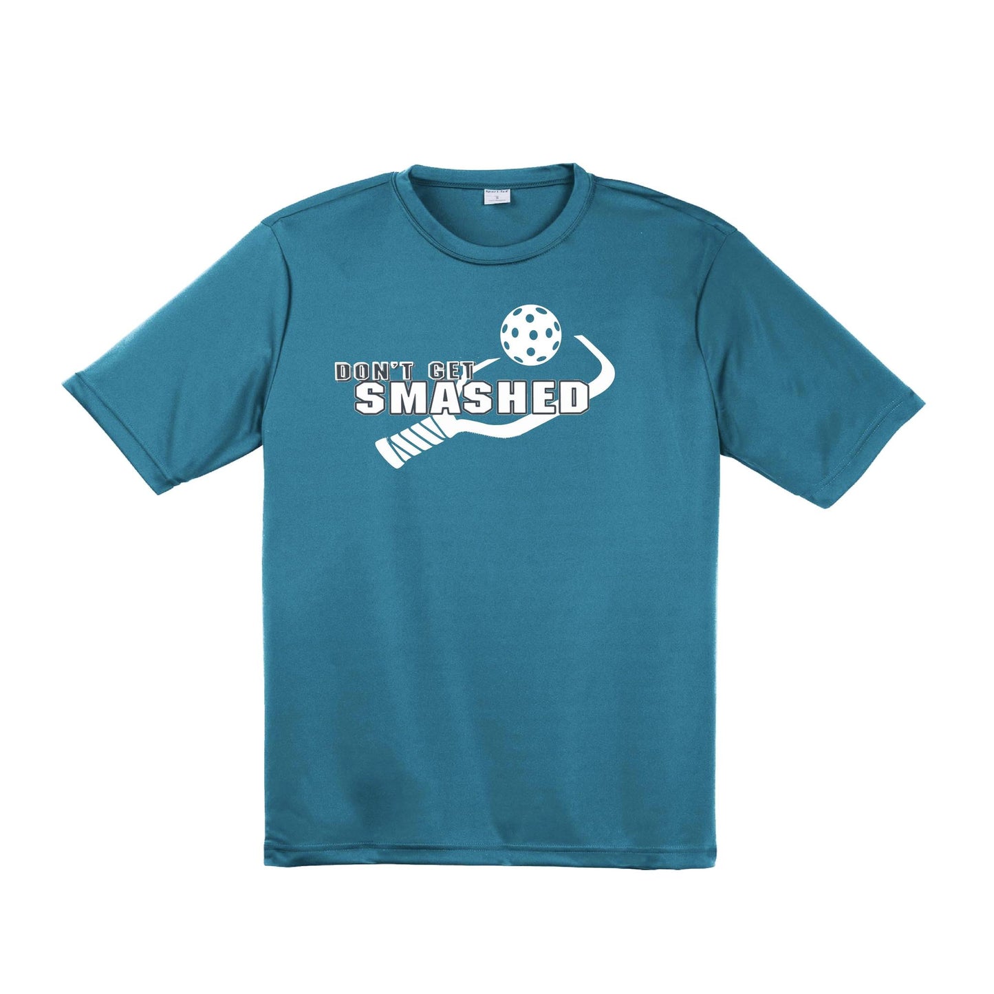 Don't Get Smashed (10 Custom Pickleball Colors) | Men's Short Sleeve Pickleball Performance T-Shirt | 100% Polyester